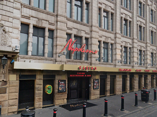 Exterior of the Napoleons Casino, Bolton Road, Bradford