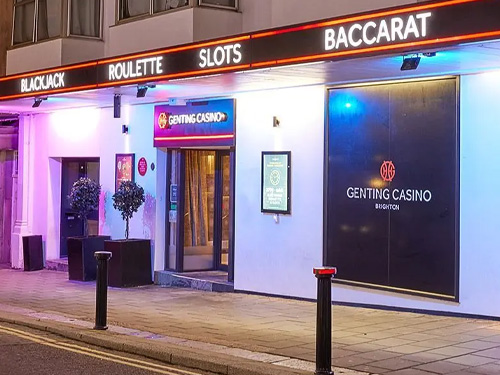 Exterior of the Genting Casino on Preston Street, Brighton