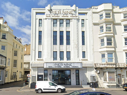 Exterior of the Pier Nine Casino, Brighton