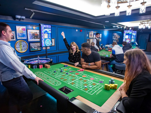 Interior of the Pier Nine Casino, Brighton