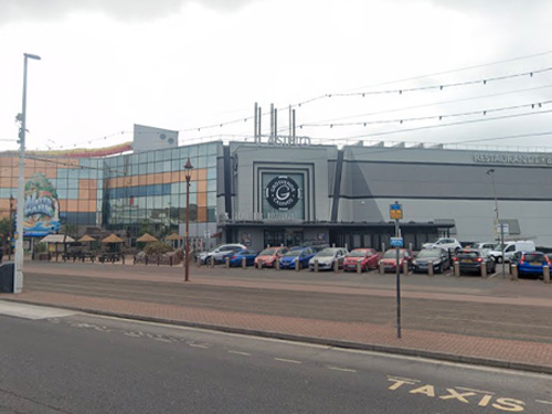 The exterior of the Blackpool Grosvenor Casino