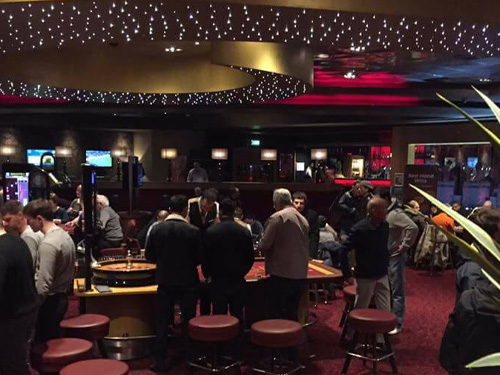 Interior view of the casino