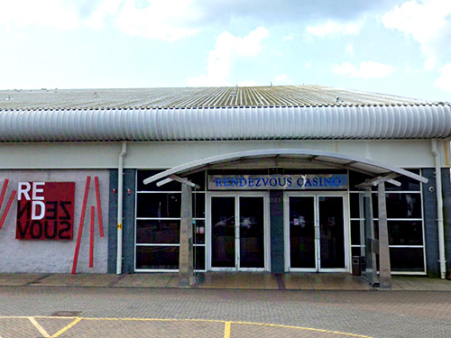 Exterior of the Rendezvous Casino in Brighton.