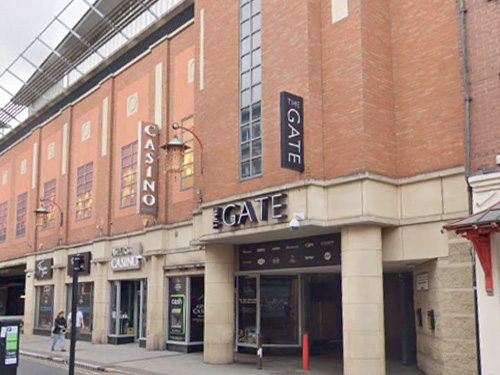 Exterior of the Apsers Casino, Newcastle, Newgate Street