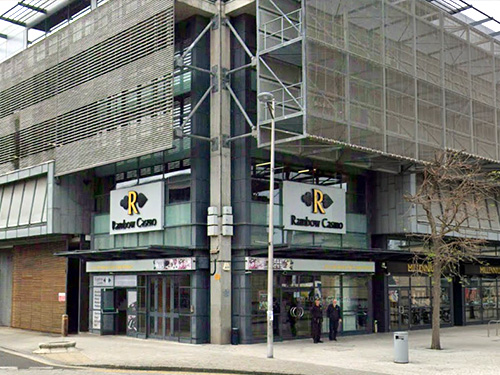 Exterior of the Rainbow Casino in Bristol
