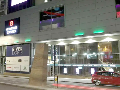 Entrance to the Genting Casino Derby Riverlights