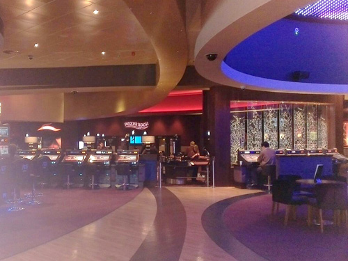 Interior of the Derby Grosvenor Casino.