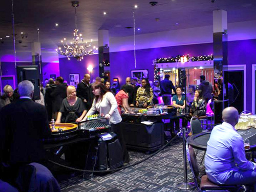 Interior of the Shaftesbury Casino.