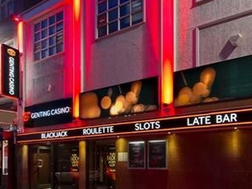 Exterior of the Leicester Genting Casino