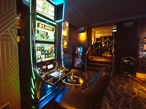 Interior of the Palm Beach Genting Casino London, Berkeley Street