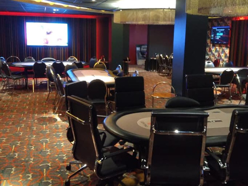 The card room of the Luton Genting Casino