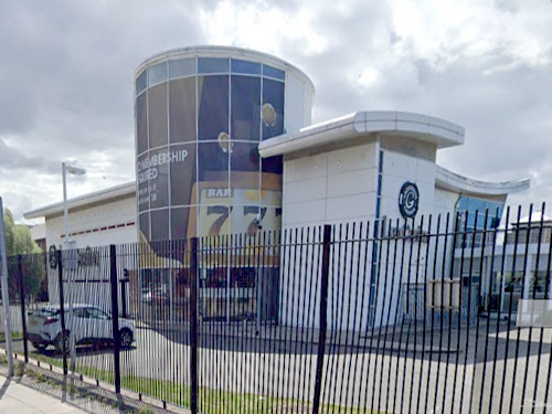 The exterior of the Grosvenor Casino in Liverpool