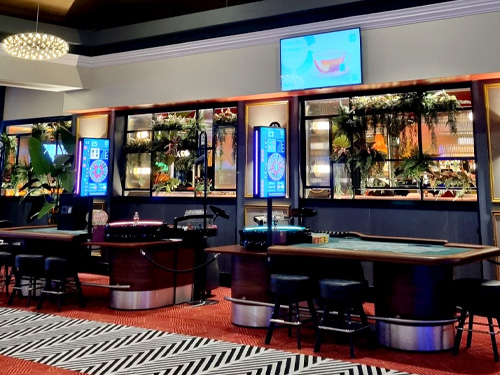 Inside the Bayswater Grosvenor Casino, (Golden Horseshoe) Queensway, London