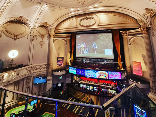 Interior of the Grosvenor Piccadilly Casino, Coventry Street