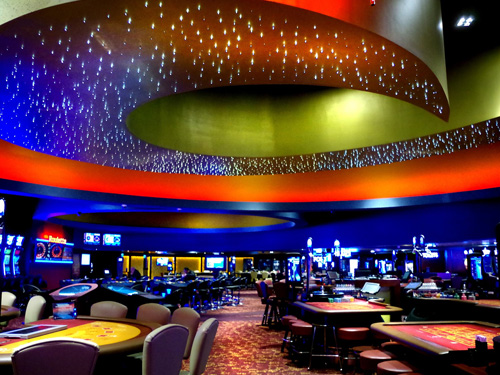 Interior of the Grosvenor Casino Luton, Park Street West