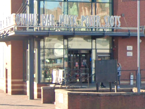 Entrance to the Grosvenor Casino Newcastle Upon Tyne, St James Boulevard