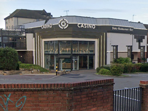 Exterior of the Northampton Grosvenor Casino, Regent Street