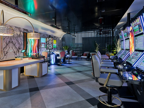 Interior of the Metropolitan Casino Mayfair.