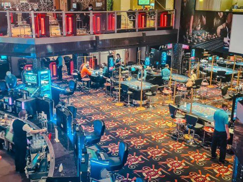 Inside the Sportsman Casino, Old Quebec Street, London