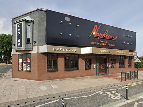 Exterior of the Napoleons Casino, George Street, Hull