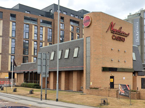 Exterior of the Napoleons Casino, Wesport Centre, Leeds