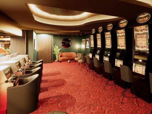 Interior of the Leeds Napoleons Casino 