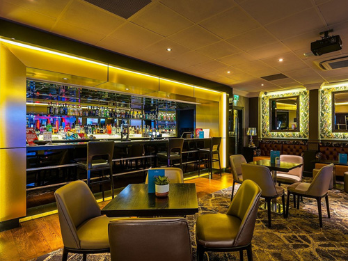 The bar at the Salford Genting Casino on Cromwell Road
