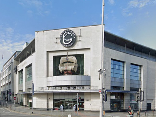 Exterior of the Plymouth Grosvenor Casino, Derry's Cross