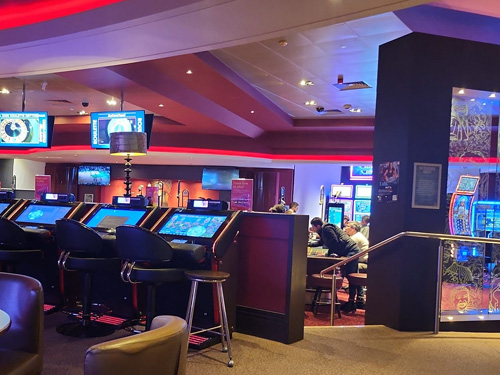 Interior of the Plymouth Grosvenor Casino, Derry's Cross