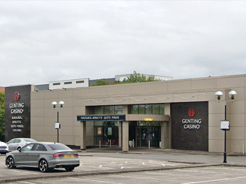 Exterior of the Stoke on Trent Genting Casino, Etruria Road