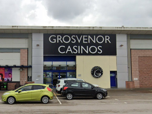 Exterior the Stoke on Trent Grosvenor Casino, New Century Street