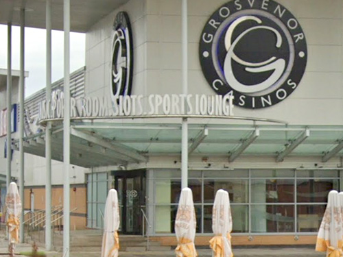 The entrance of the Thanet Grosvenor Casino on Margate Road