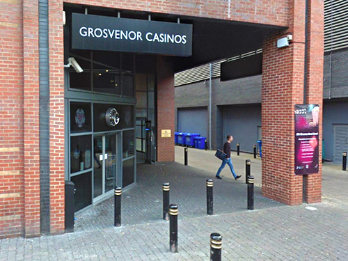 Entrance of the Sunderland Grosvenor Casino on Lambton Street
