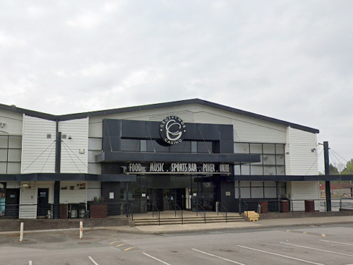 Exterior of the Walsall Grosvenor Casino on Bentley Mill Way