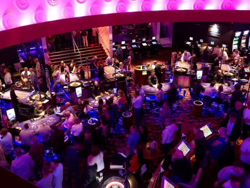 Inside the Scarborough Opera House Casino, Thomas Street