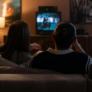 Watching TV
